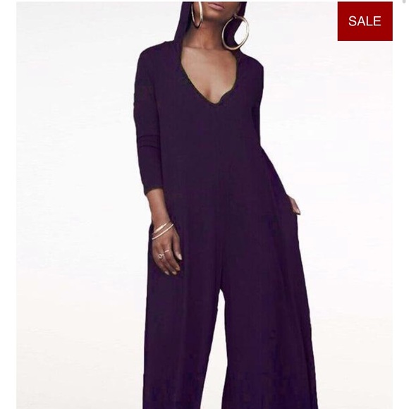 mango purple jumpsuit